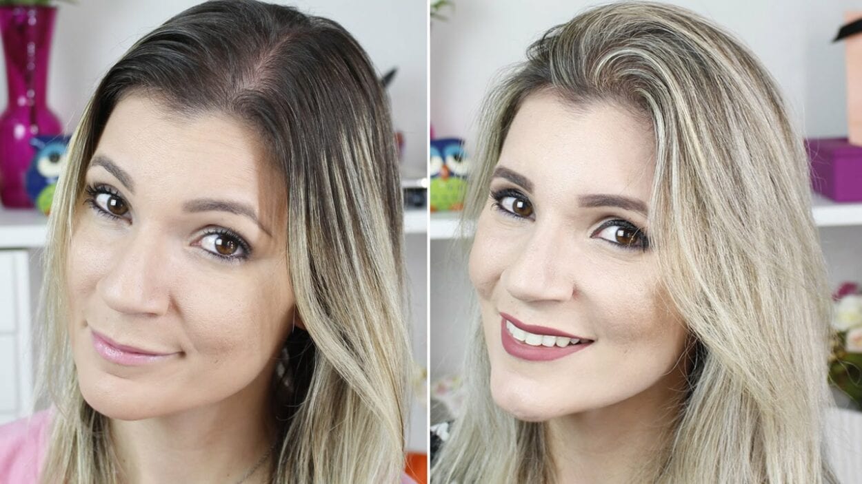 Técnicas Essenciais para Retocar a Raiz Branca sem Manchar Suas Mechas