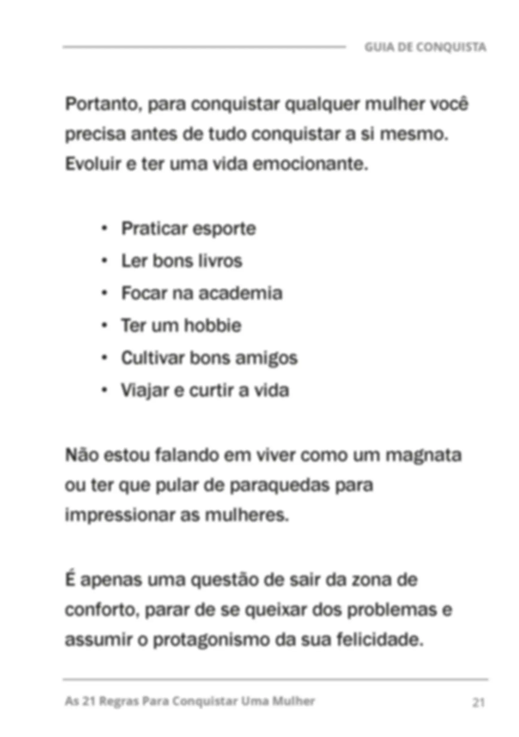 atitudes que encantam uma mulher