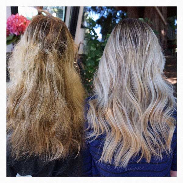 Champuzada e Banho de Brilho: Soluções para Cabelos Manchados