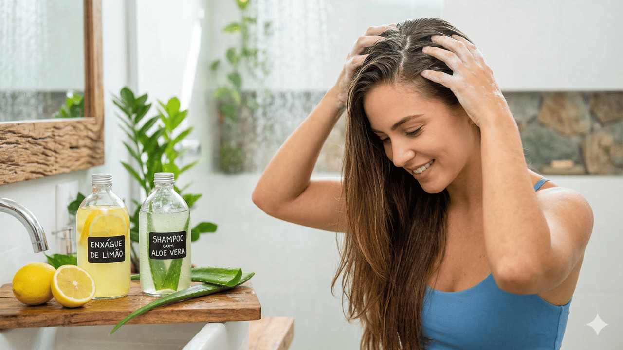 penteados para disfarçar cabelo oleoso