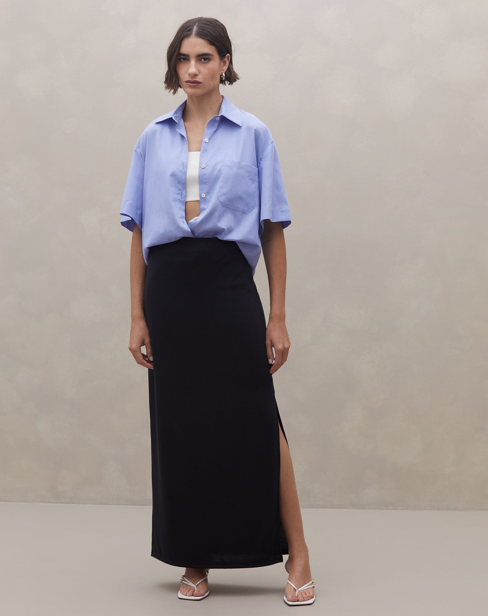 estilo streetwear com camiseta oversized