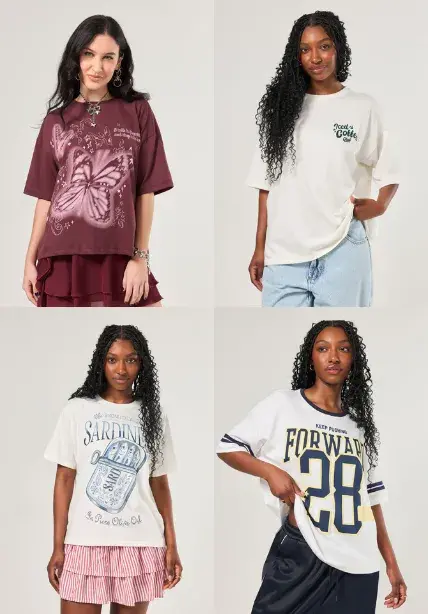 estilo streetwear com camiseta oversized