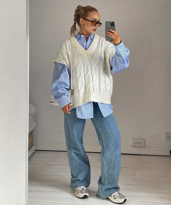 estilo streetwear com camiseta oversized