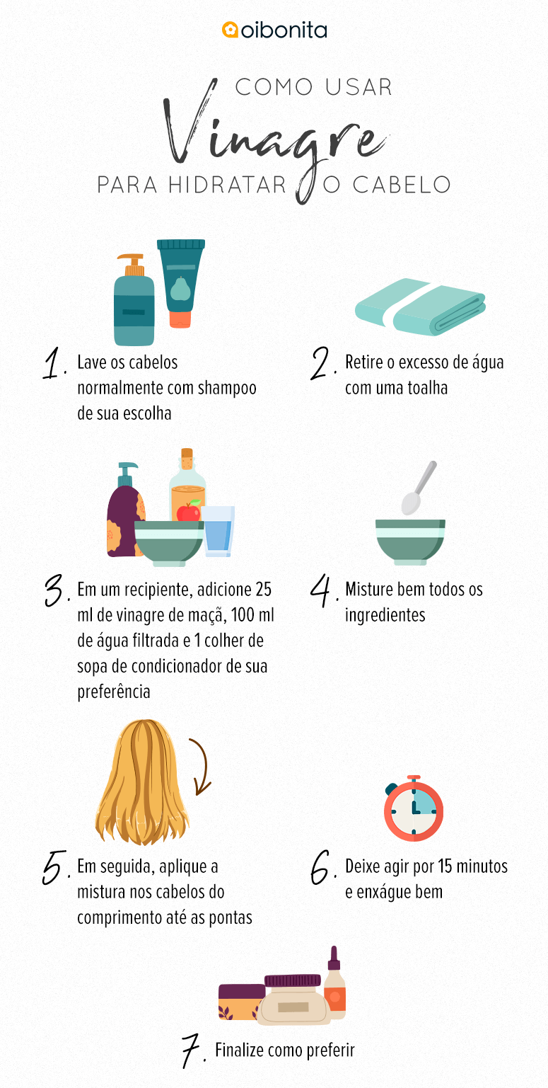 Vinagre de Maçã no Cabelo: Mitos e Verdades sobre o Uso