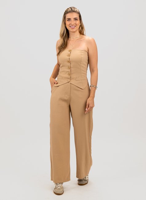 Conjunto alfaiataria rosa