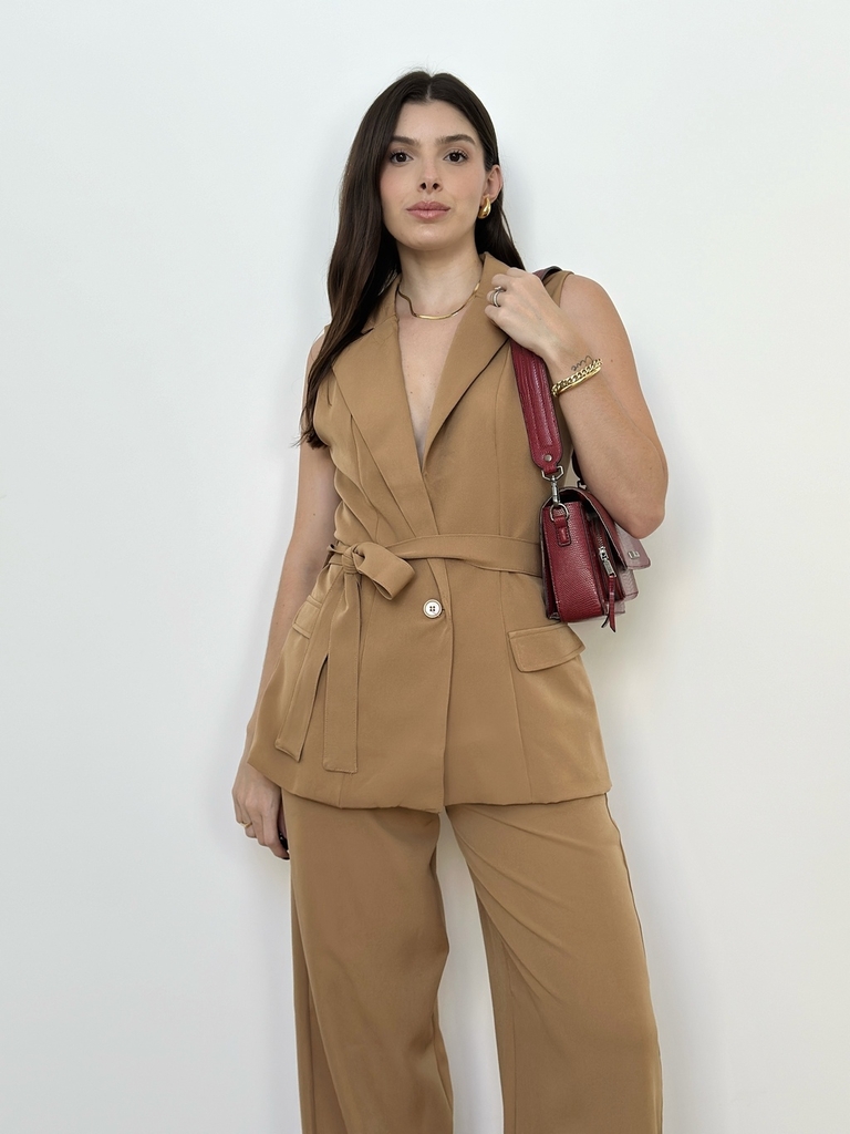 Conjunto alfaiataria azul