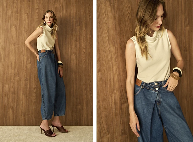 conjunto de malha feminino