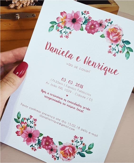 texto convite casamento civil simples