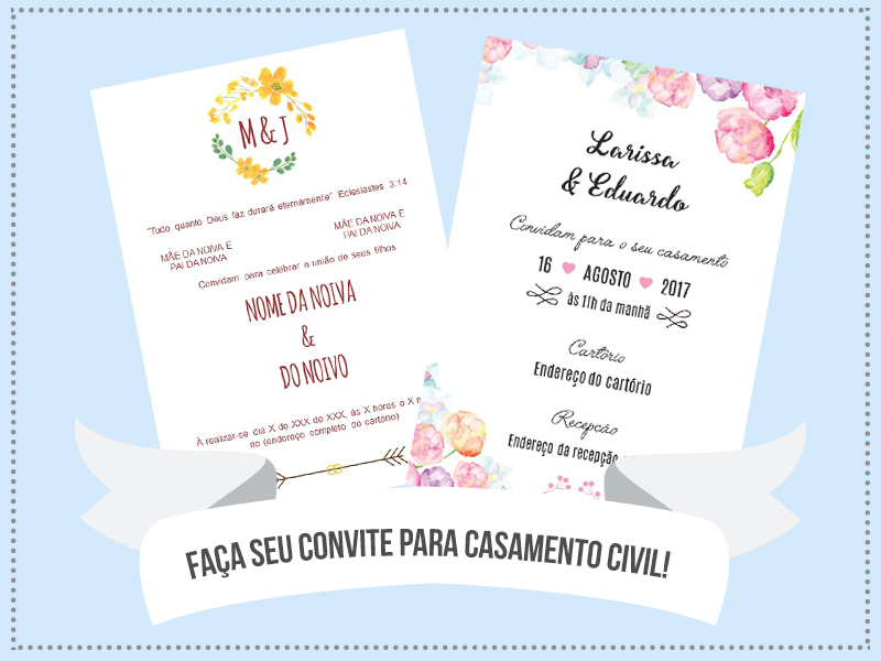 texto convite casamento civil simples