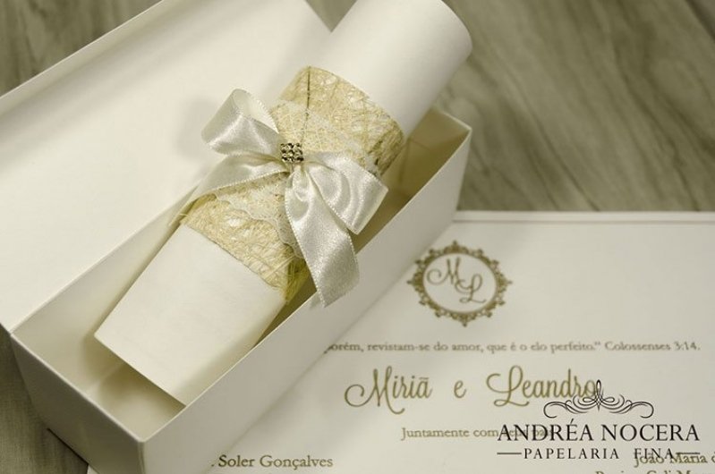 convite casamento civil barato