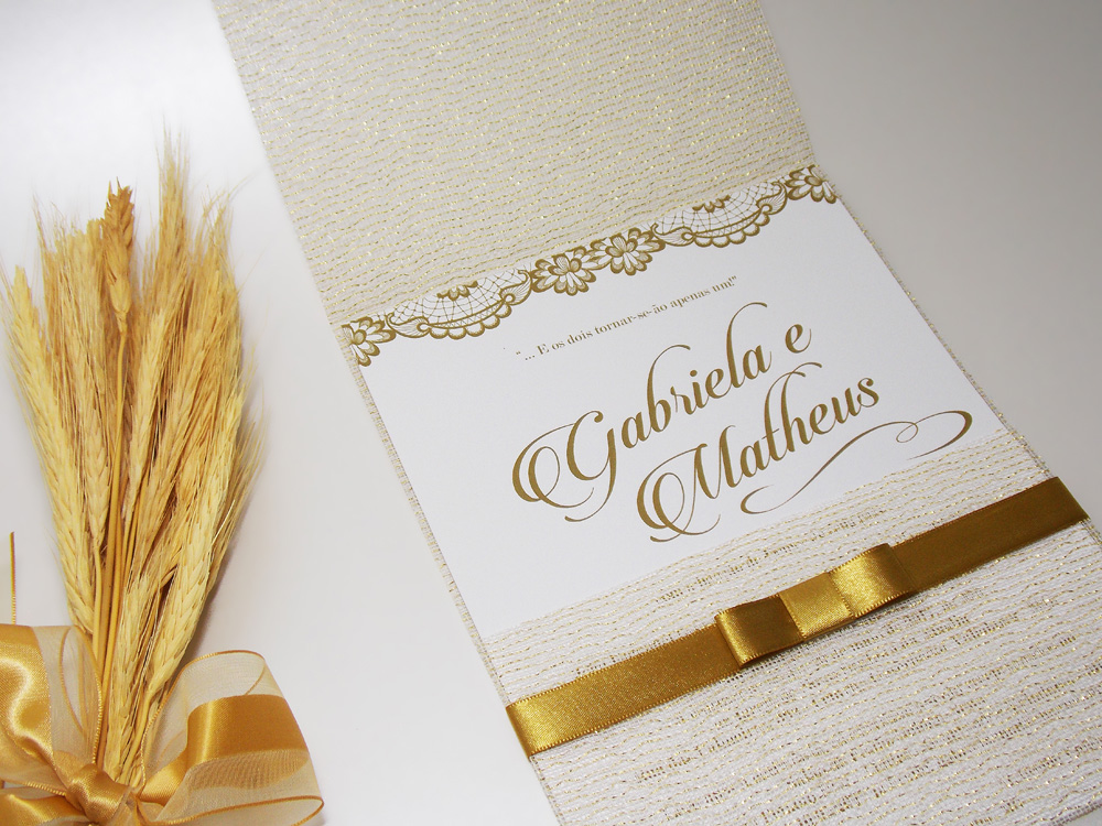 convite de casamento com aquarela