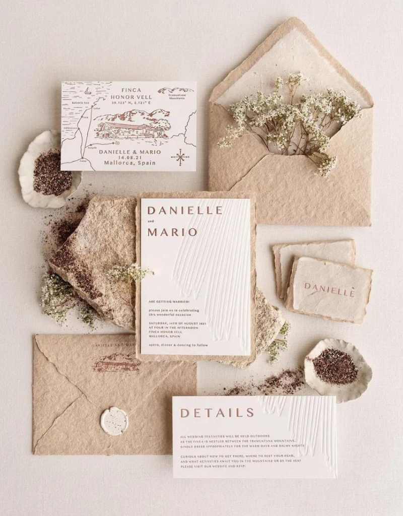convite de casamento personalizado