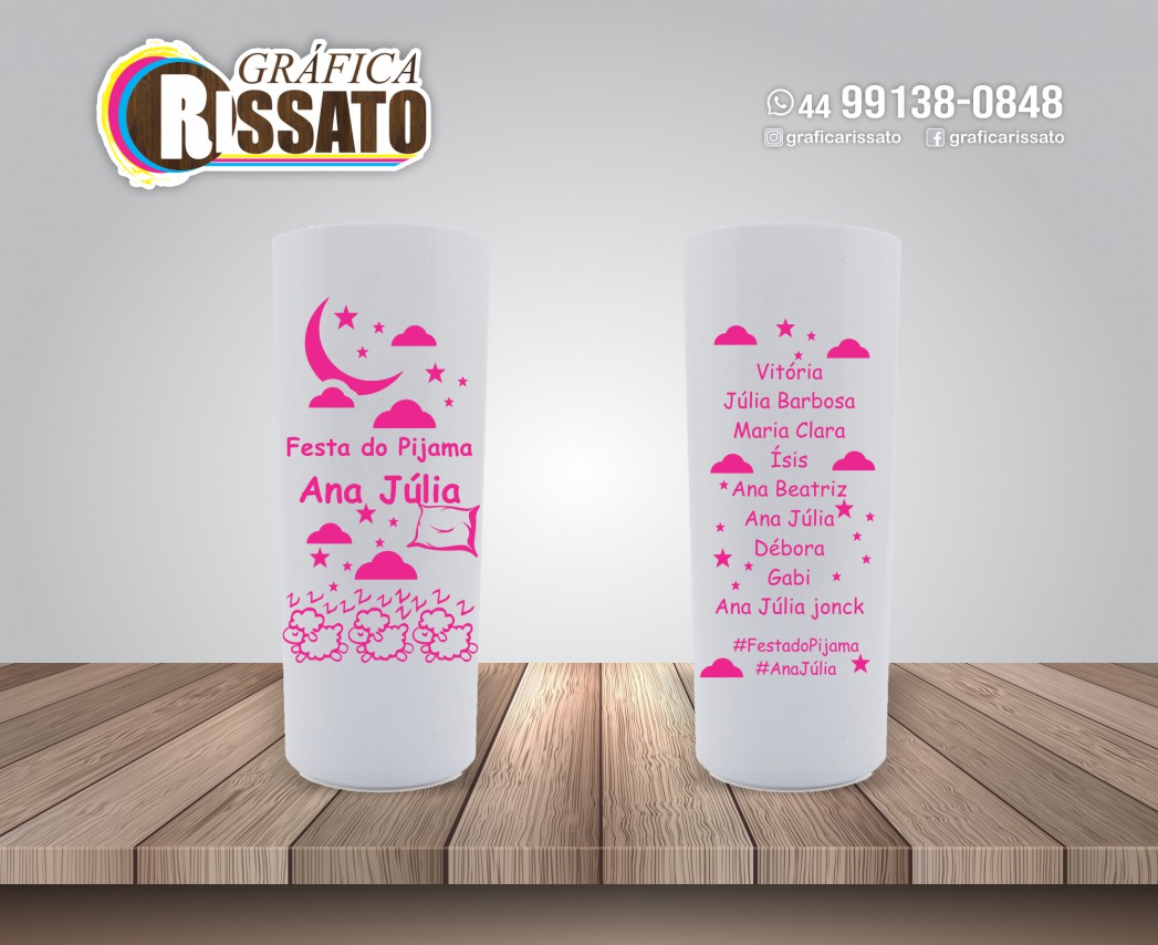 Copo térmico inox personalizado para padrinhos