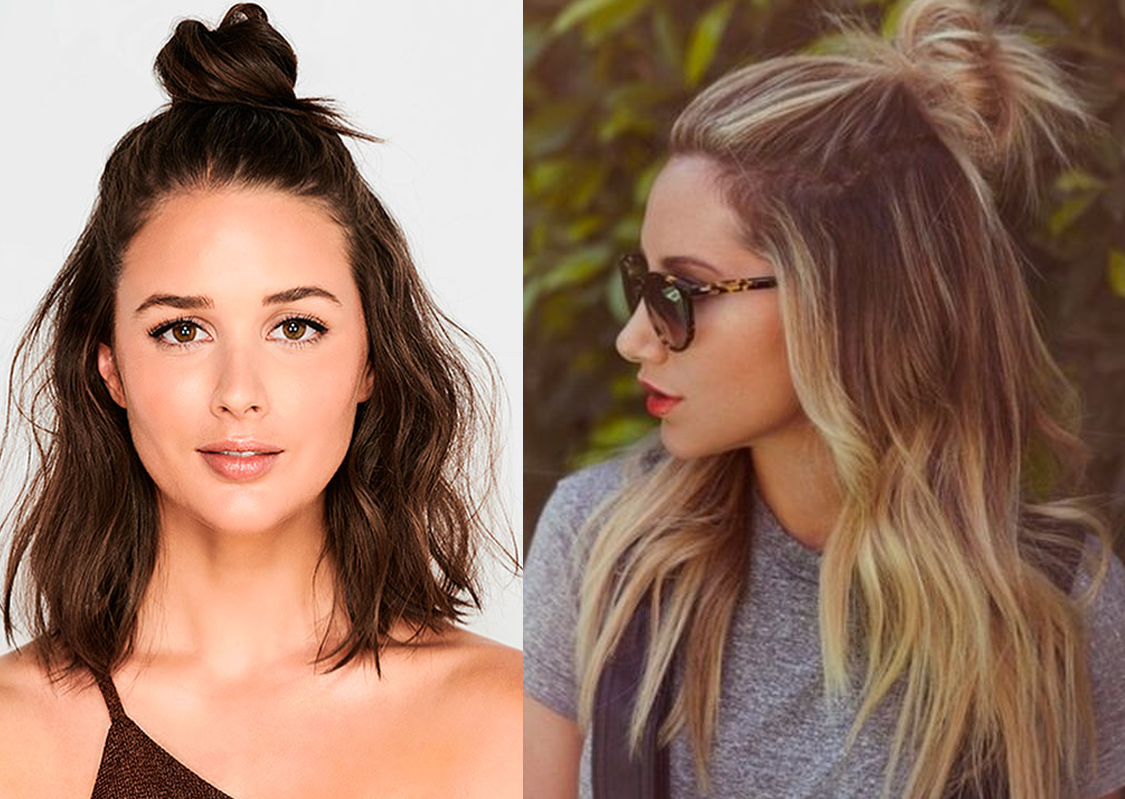 coque com cabelo solto