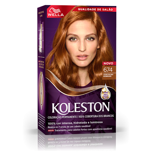 cor de cabelo chocolate acobreado