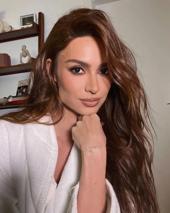 cor de cabelo chocolate para morenas