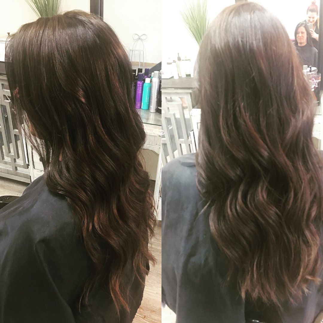 cor de cabelo chocolate para morenas