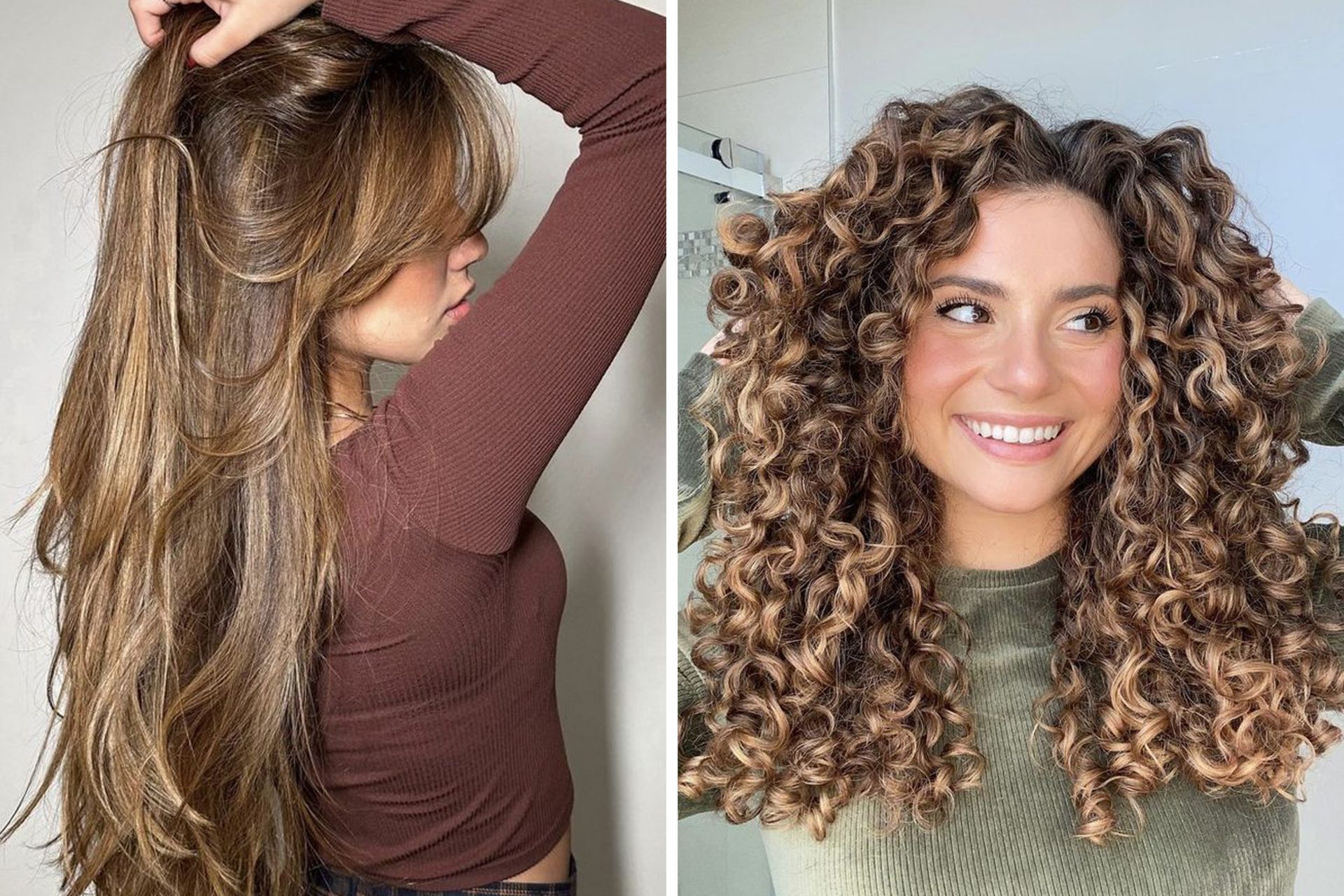 cabelo marsala
