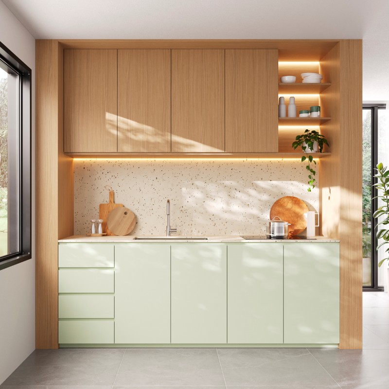 mdf cinza para cozinha