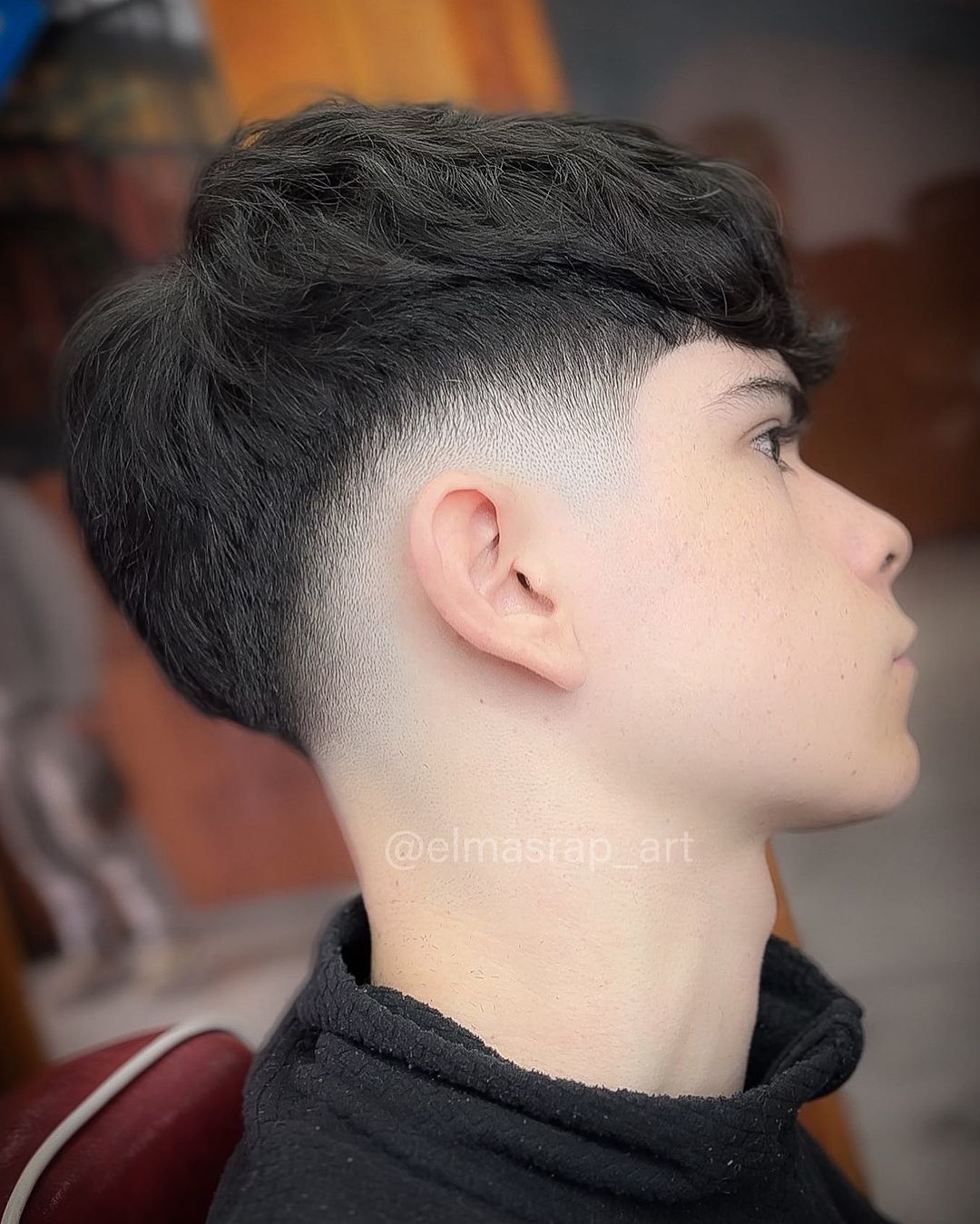 corte americano cabelo liso