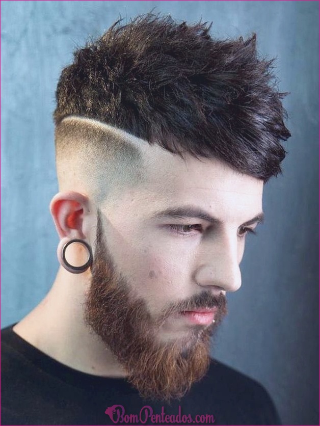 corte americano taper fade cabelo fino