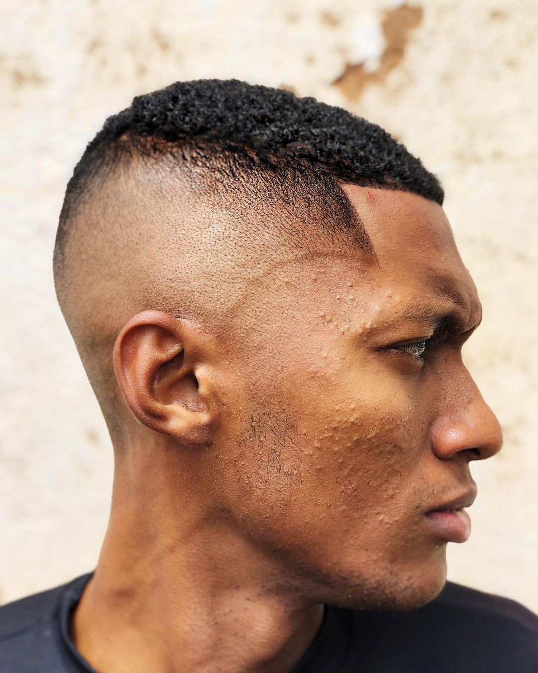 melhor taper fade para cabelo liso