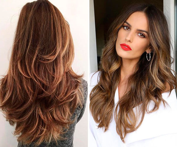 melhores cortes cabelo repicado medio liso rosto redondo