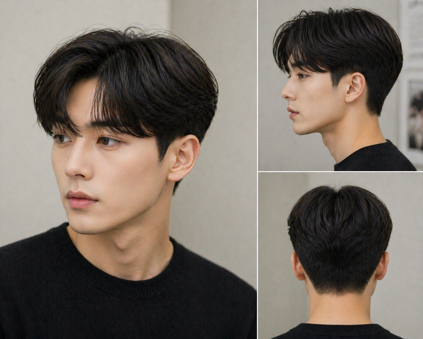 tendências corte coreano