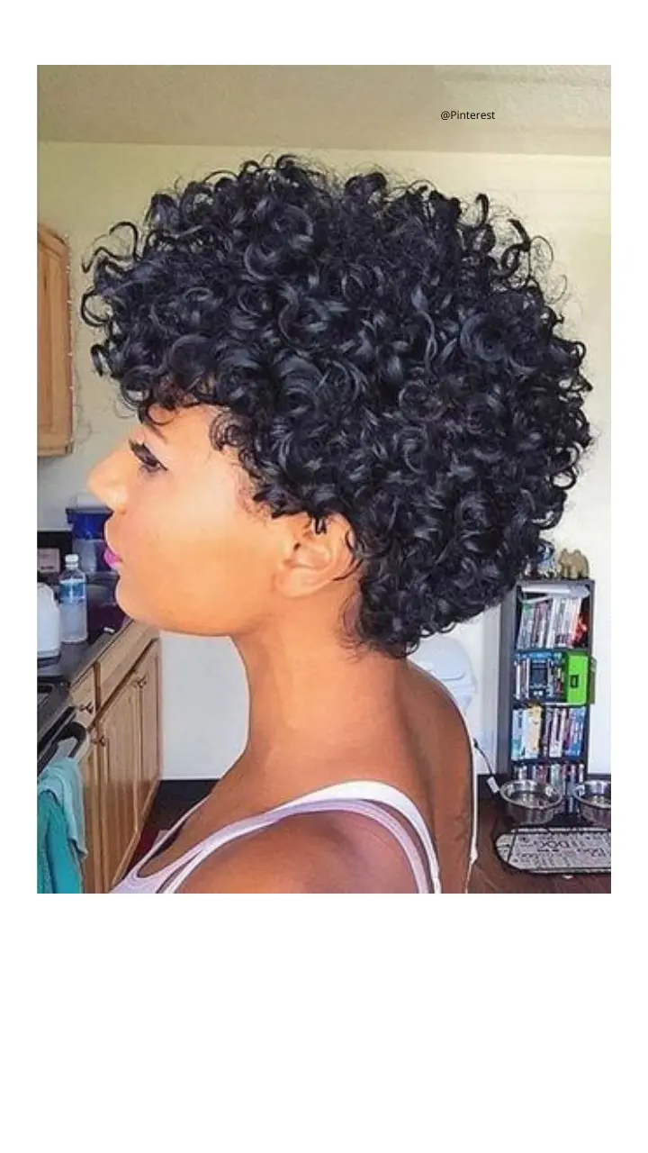 corte de cabelo 3c 4a curto