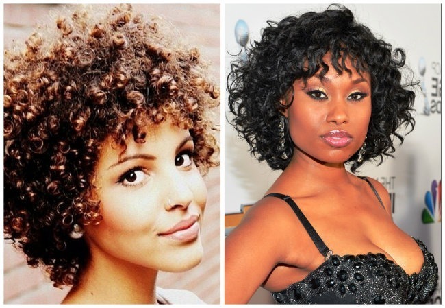 corte de cabelo afro feminino curto