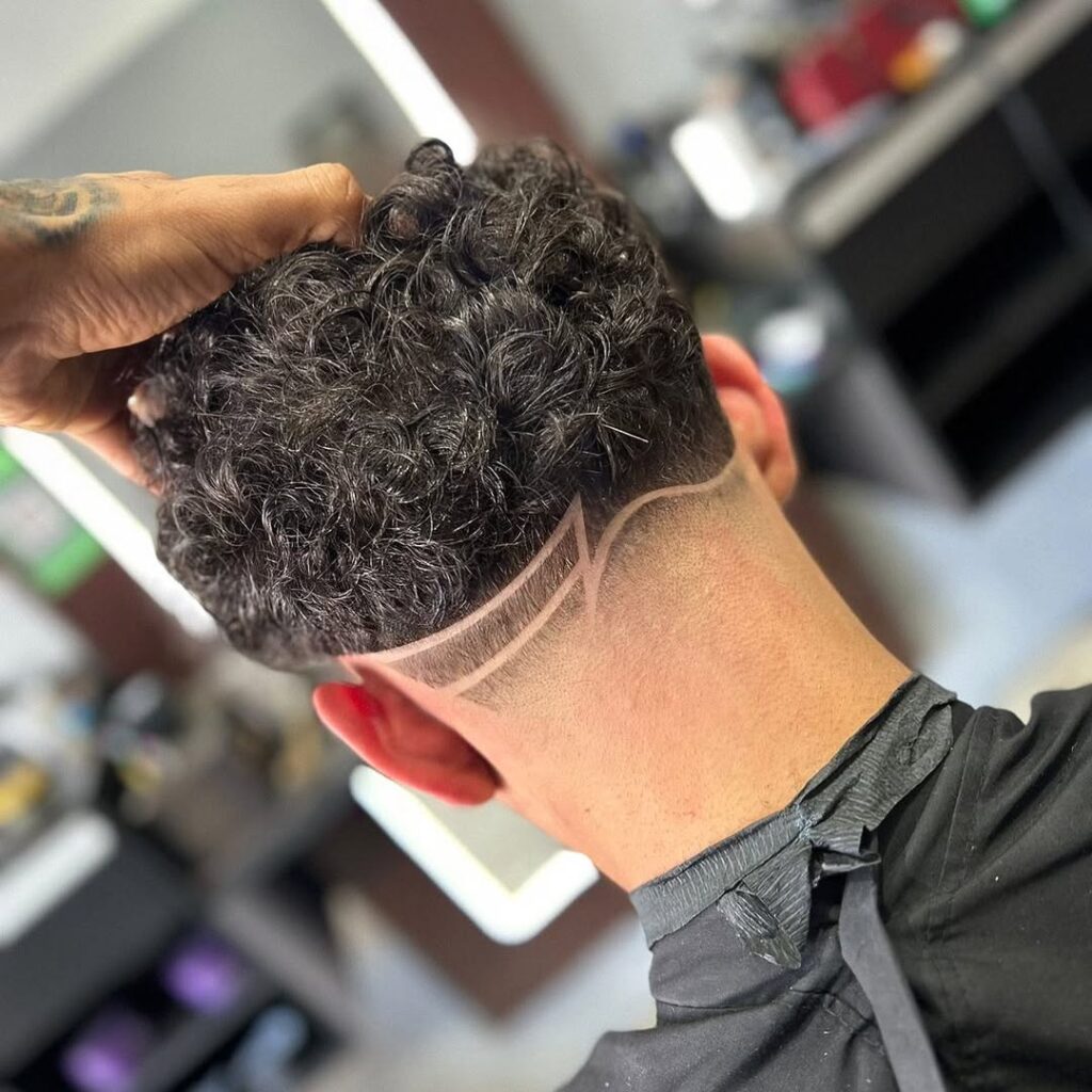 corte de cabelo americano baixo