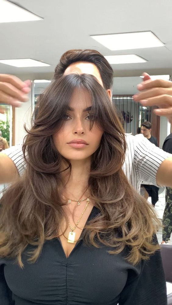 corte butterfly para cabelo médio