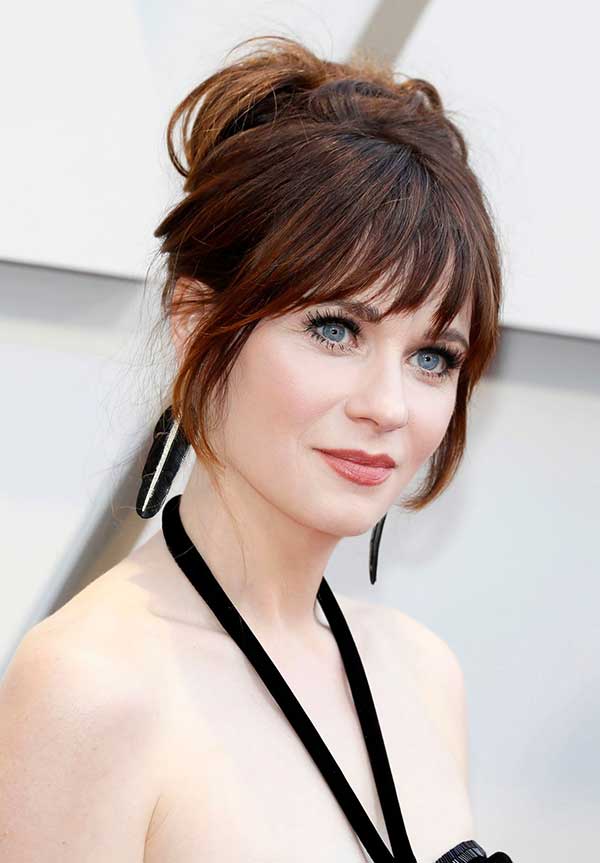 corte de cabelo com franja falsa