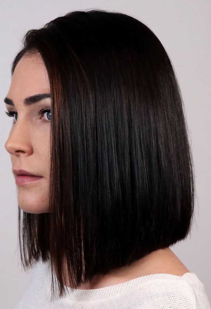 corte de cabelo com progressiva