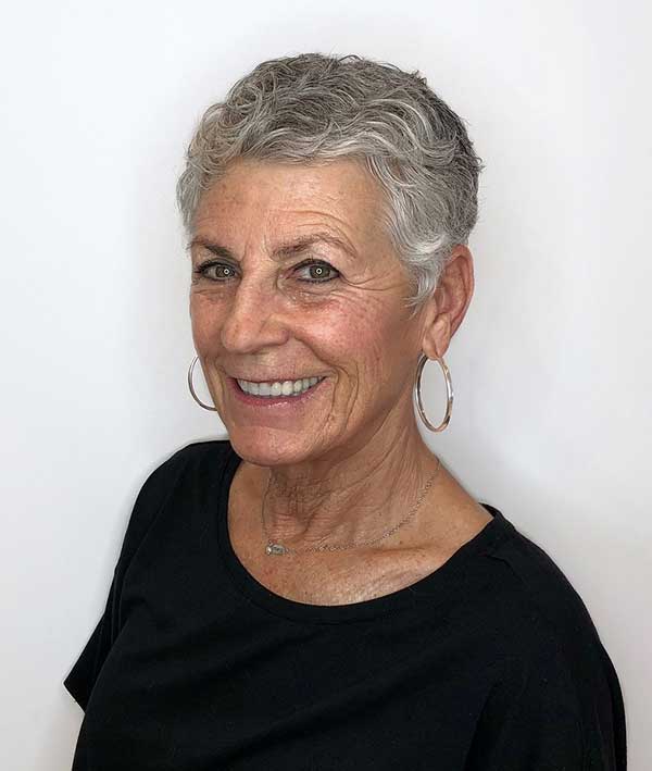 corte de cabelo curto para senhoras com mais de 60 anos