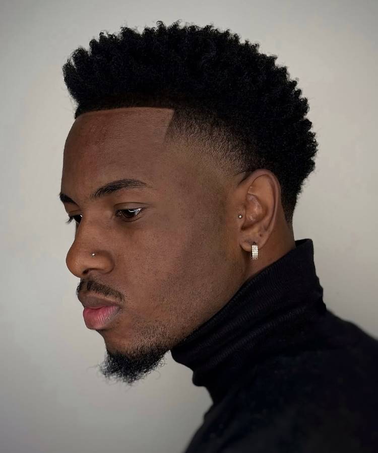 corte de cabelo degrade masculino