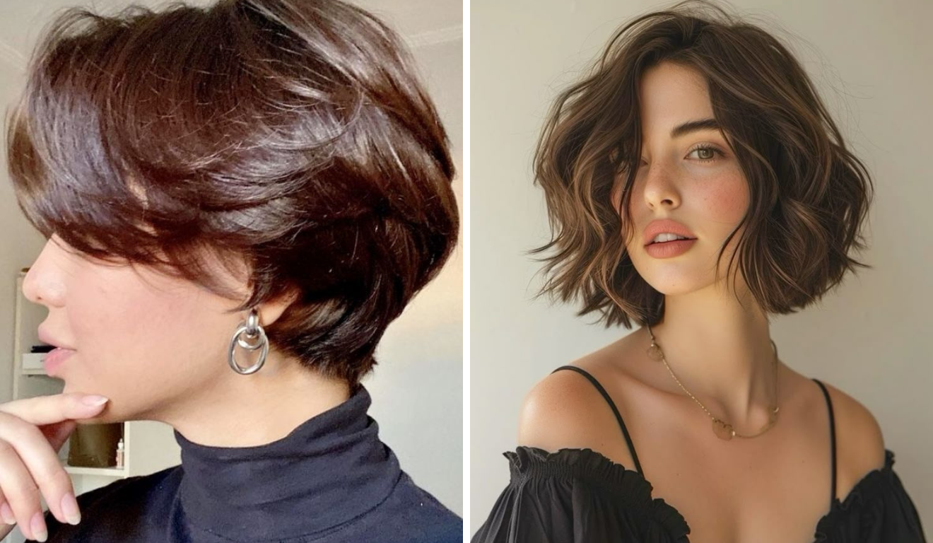 corte de cabelo elegante feminino