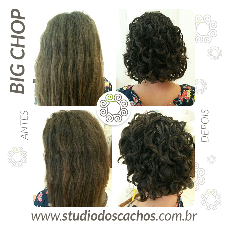 corte de cabelo em transição