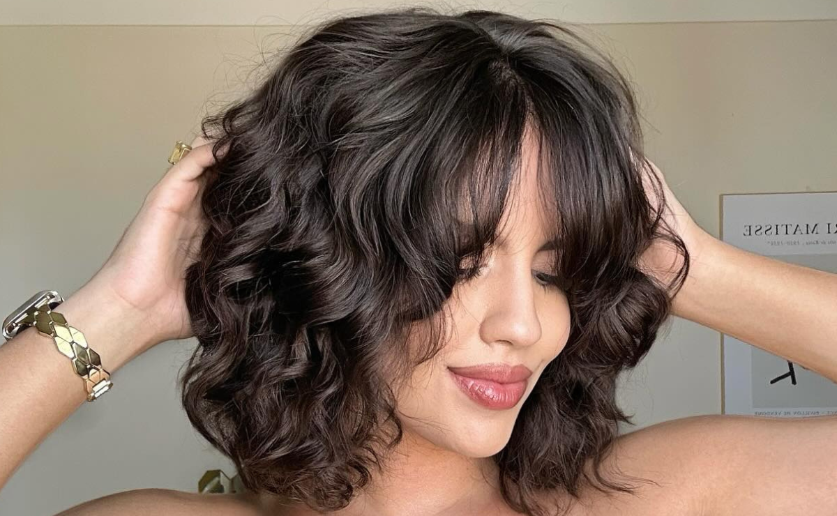 corte degradê feminino cacheado