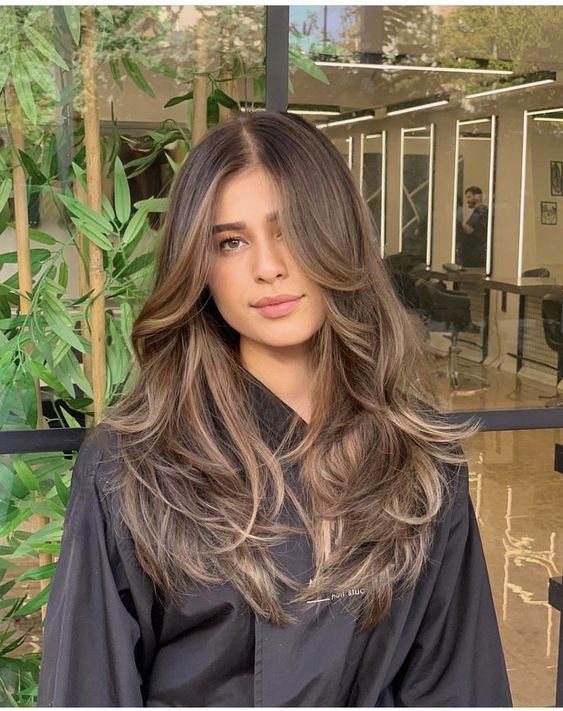 corte degradê feminino liso