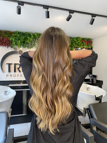 corte de cabelo feminino longo