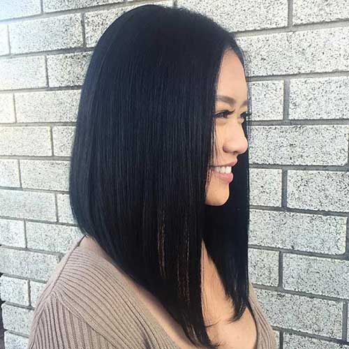 corte de cabelo feminino medio liso 2026