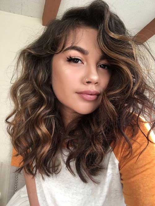 Corte De Cabelo Feminino Medio Ondulado