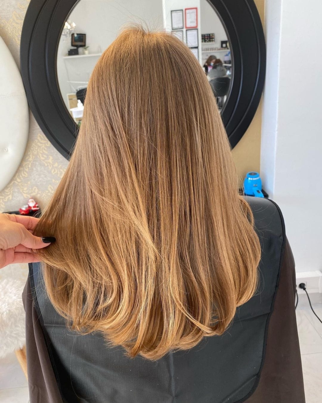 corte de cabelo feminino u com franja
