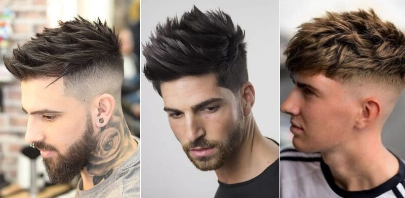 corte de cabelo homem liso