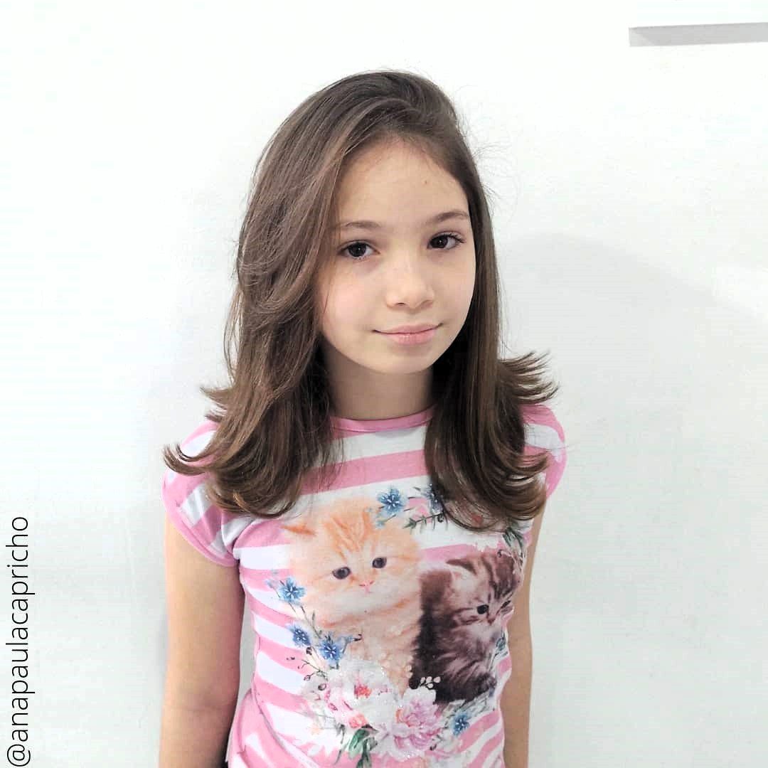 Corte Repicado com Franja: Como Escolher o Melhor Estilo para o Rosto da Criança