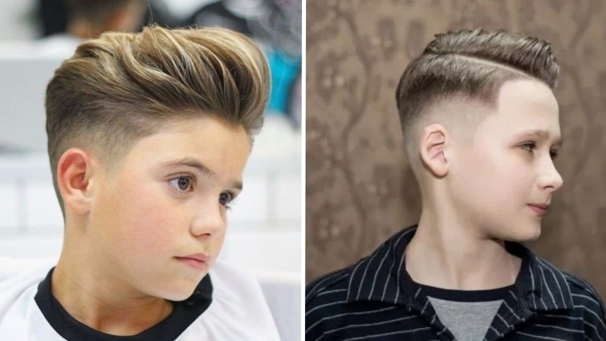 corte de cabelo infantil masculino estiloso