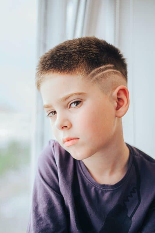 corte de cabelo infantil masculino estiloso