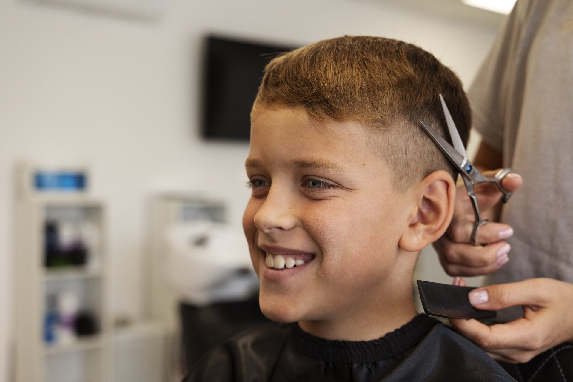 corte de cabelo infantil masculino estiloso