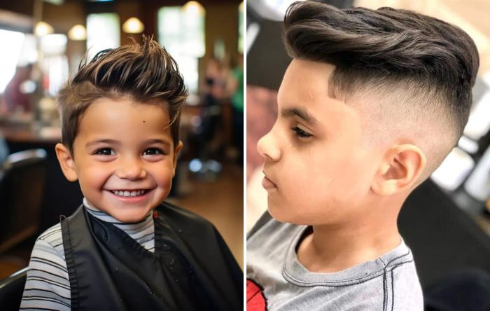 corte de cabelo infantil masculino liso grande